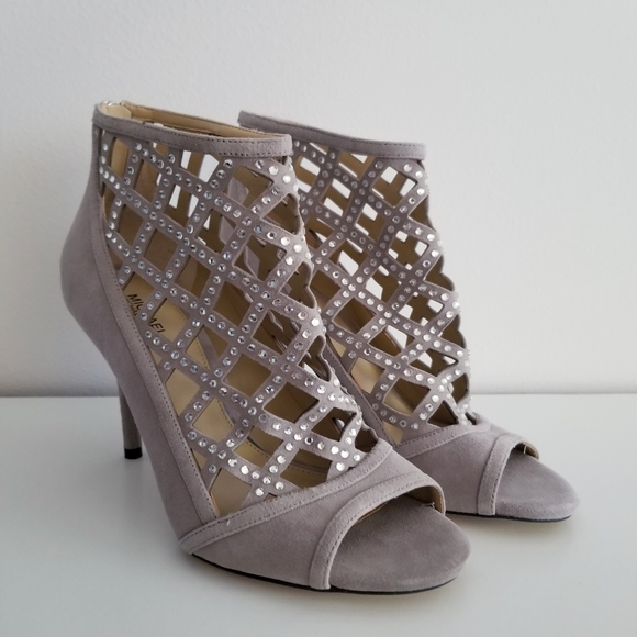 MICHAEL Michael Kors Shoes - MICHAEL Michael Kors Yvonne Open Toe Booties